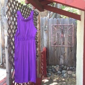 Purple Zara dress